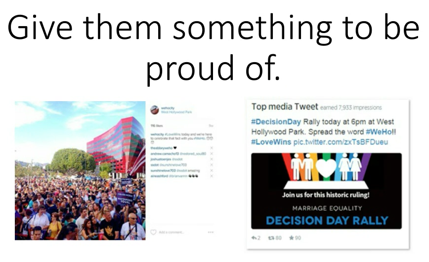 Give them something to be proud of