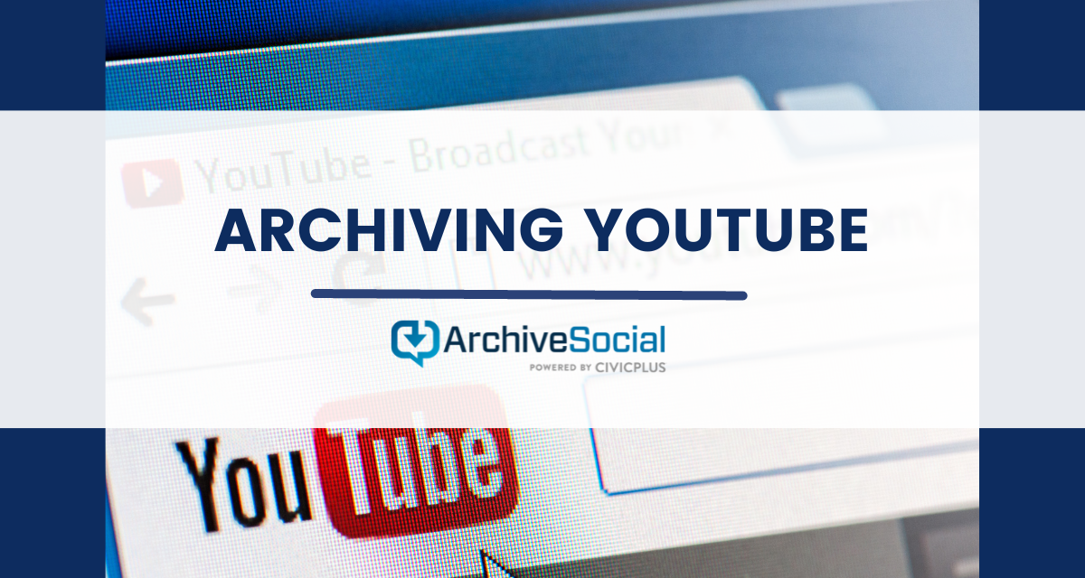 Archiving YouTube