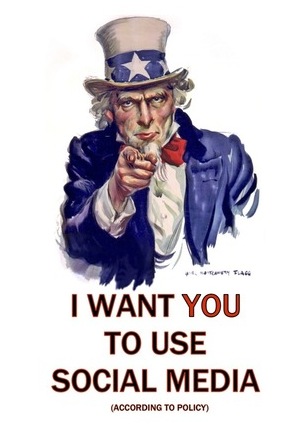 I want you to use social media