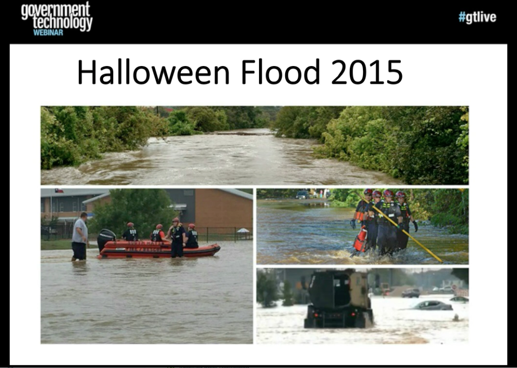 San Marcos, TX Halloween Flood 2015