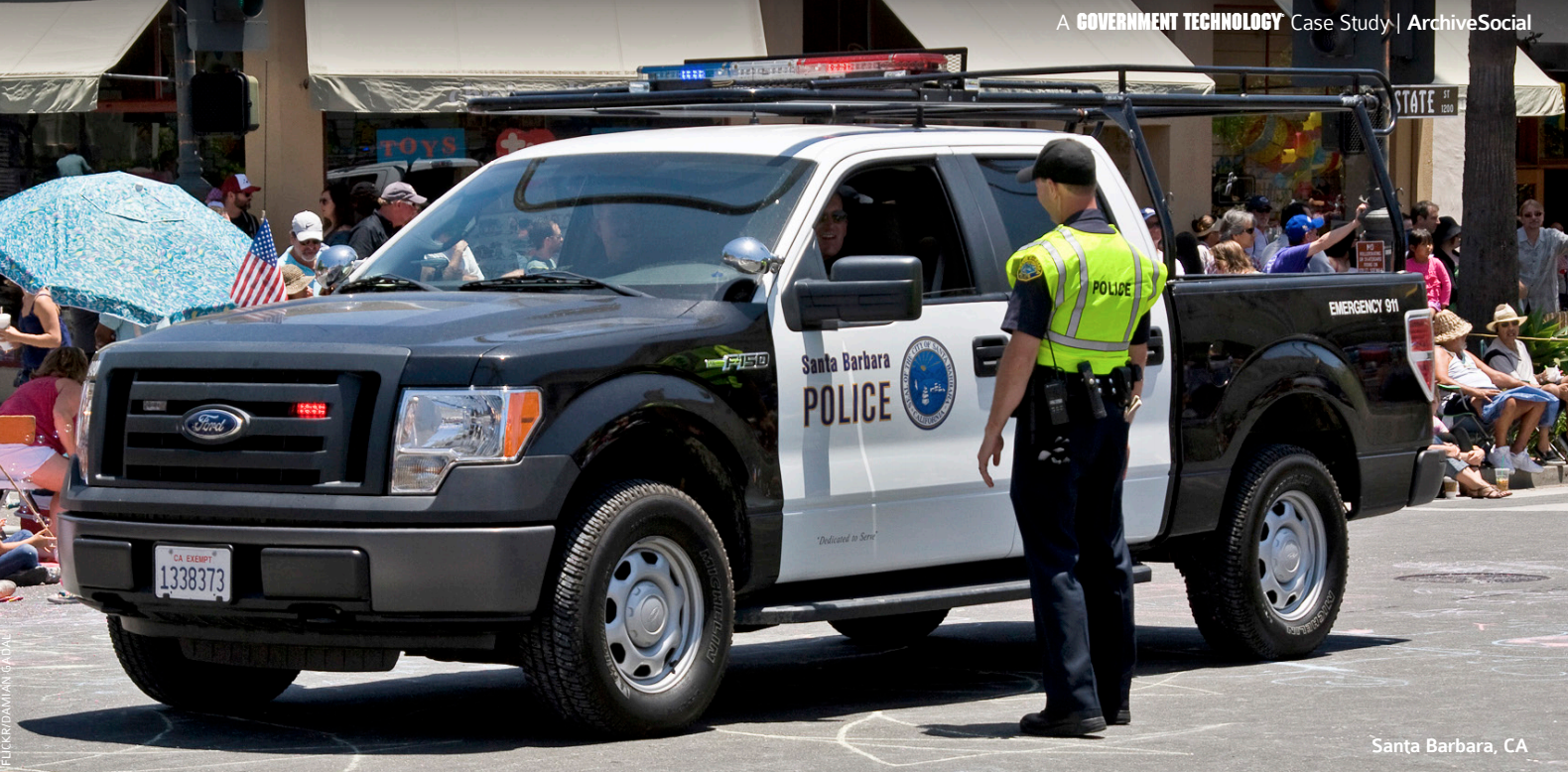 Santa Barbara Police Department responds to a social media records request with ArchiveSocial