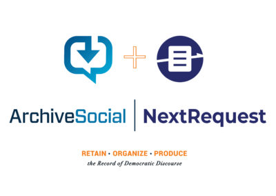 ArchiveSocial Acquires FOIA Software Provider NextRequest
