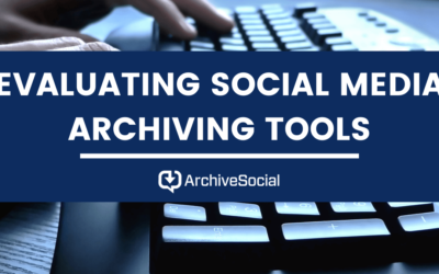 Evaluating Social Media Archiving Tools