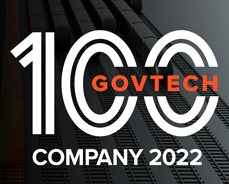 GovTech 100 list company badge 2022