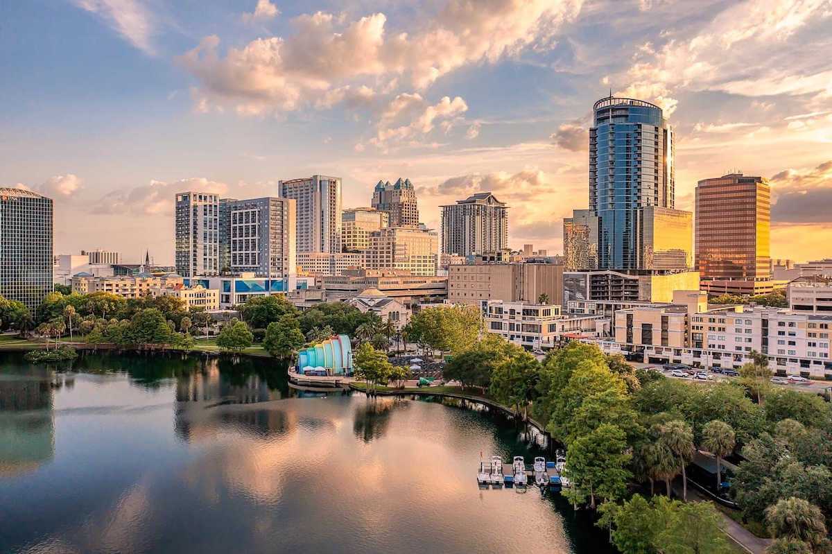 photograph of Orlando, Florida cityscape