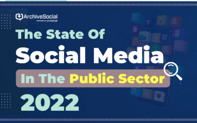 The State of Social Media In The Public Sector 2022